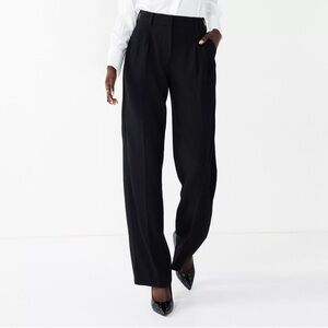 NWOT Nine West High Waisted Wide Leg Trousers